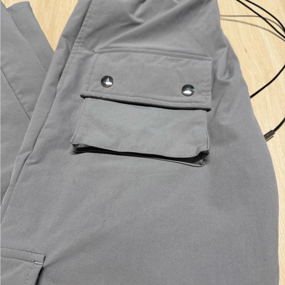 Strutt Snap Pocket Cargo Pants - Grey